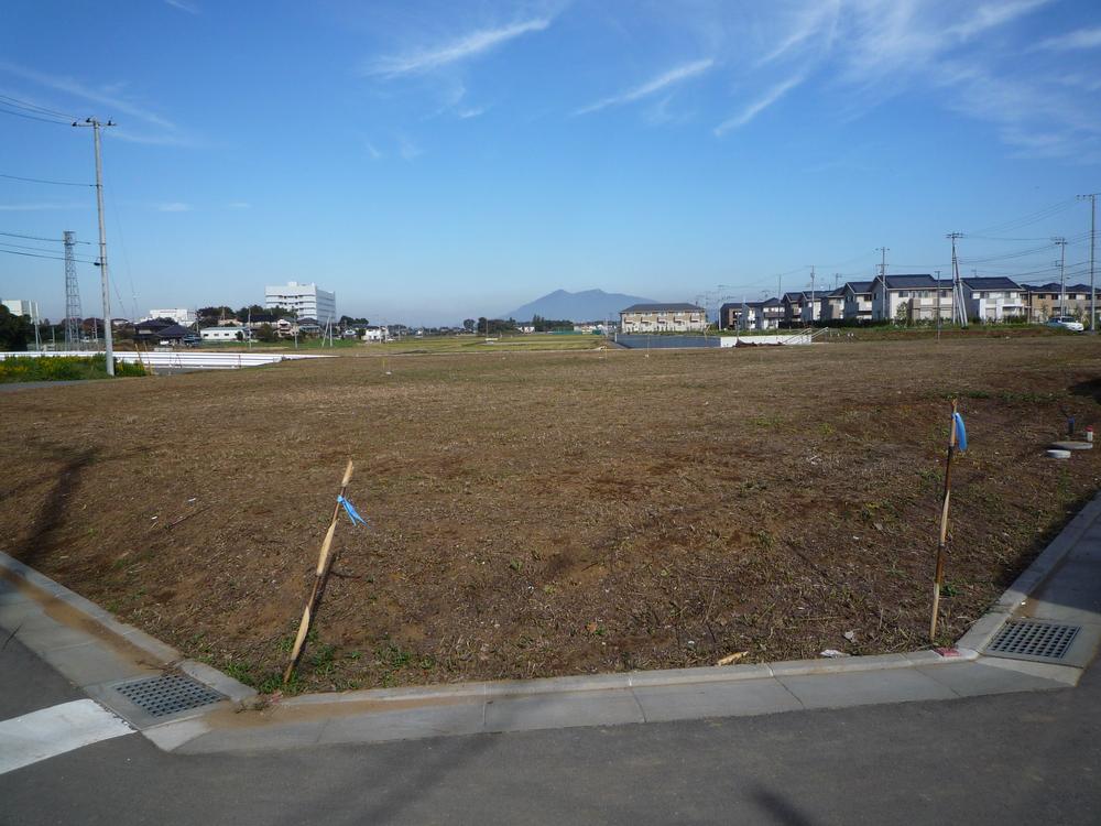 Local land photo. View was toward the north.  View with views of the Tsukuba in the back.  Local (January 2013) Shooting