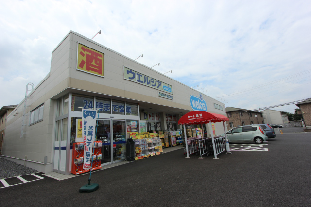 Dorakkusutoa. Uerushia Tsukuba Gakuen Namiki shop 492m until (drugstore)