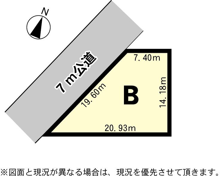 Compartment figure. Land price 22,800,000 yen, Land area 201.01 sq m