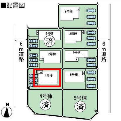 Compartment figure. 25,800,000 yen, 4LDK, Land area 170 sq m , Building area 99.63 sq m