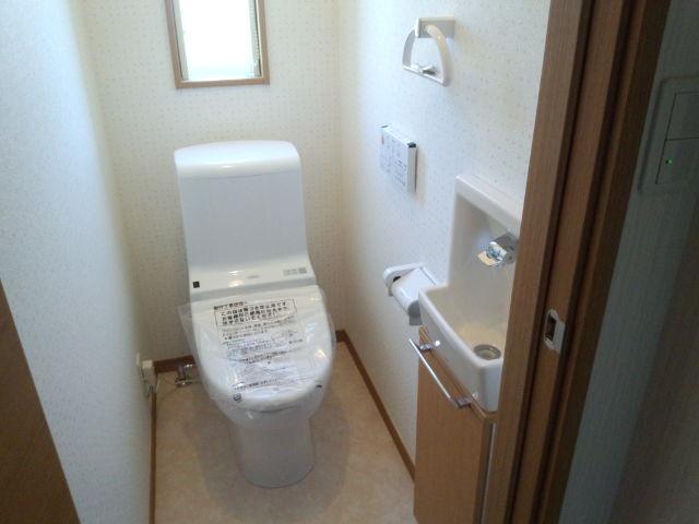 Toilet. Our construction cases