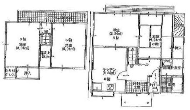 Floor plan. 7.8 million yen, 4DK, Land area 132.3 sq m , Building area 71.61 sq m