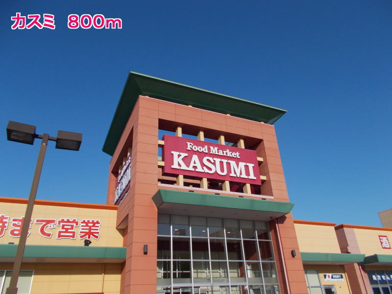 Supermarket. 800m until Kasumi (super)