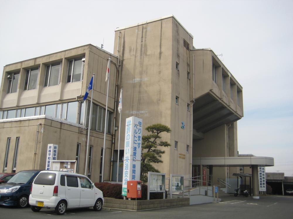 Government office. Tsukubamirai city hall Yawara to government buildings 3695m