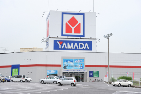 Home center. Yamada Denki Tecc Land Tsukubamirai store up (home improvement) 956m