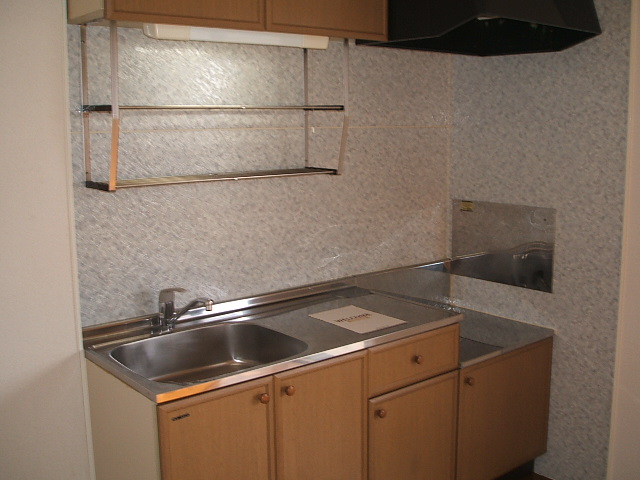 Kitchen. Shelf with a kitchen