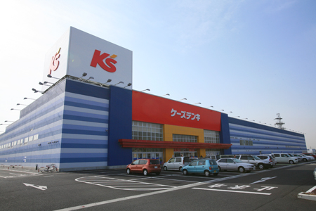 Home center. K's Denki Hitachinoushiku store up (home improvement) 2197m