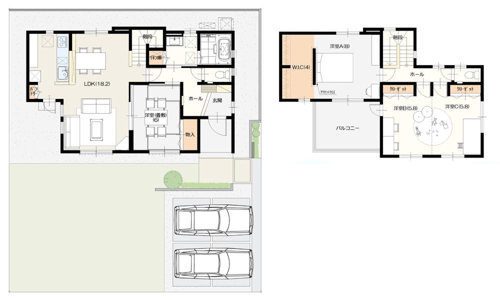Floor plan. Ibaraki real estate to Ibaraki Grandy House