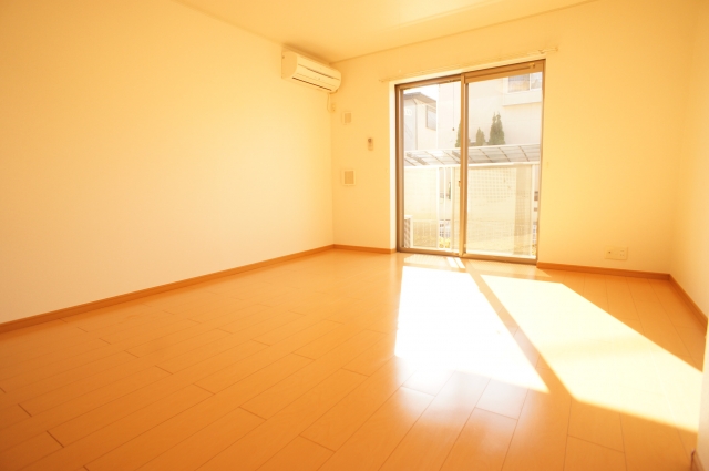 Living and room. Bright living room of flooring