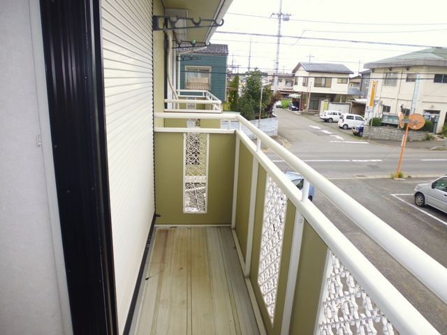 Balcony.  ※ With shutter