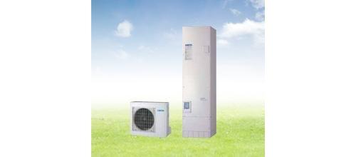 Power generation ・ Hot water equipment. Environmentally friendly water heater Eco Cute boil water using the air of heat (same specifications)