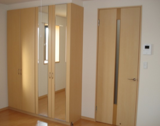 Other. Large closet with attached mirror