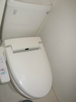 Toilet. With Washlet