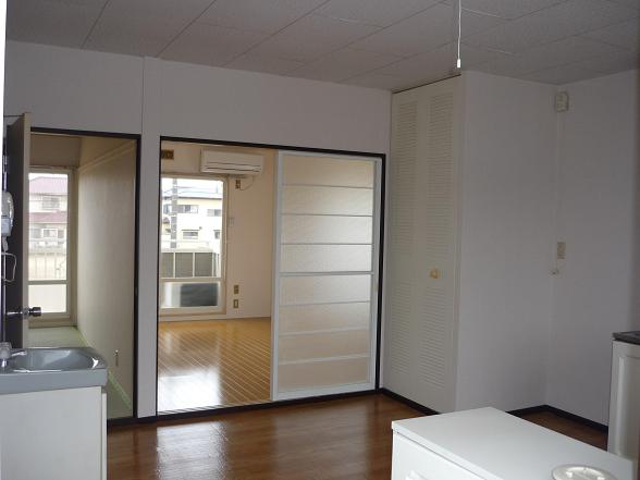 Other room space. It will be 2 rooms (Japanese-style followed by DK. )