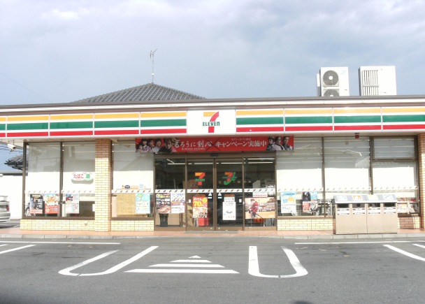 Convenience store. Seven-Eleven Ushiku Sakuradai store up (convenience store) 415m