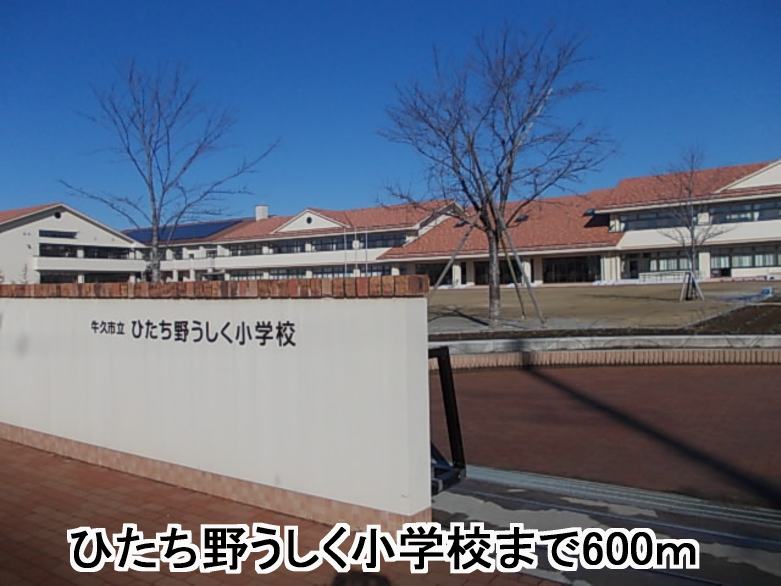 Primary school. Ushiku Municipal Hitachinoushiku elementary school (elementary school) 600m to