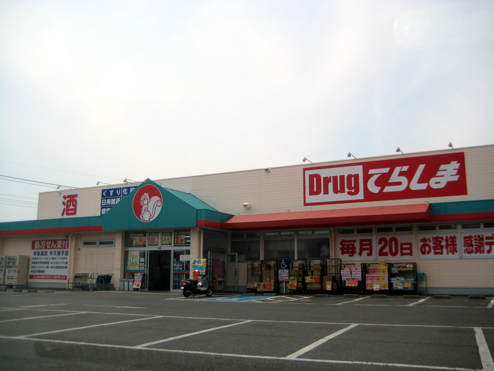 Dorakkusutoa. Uerushia Ushiku Inoko shop 252m until (drugstore)