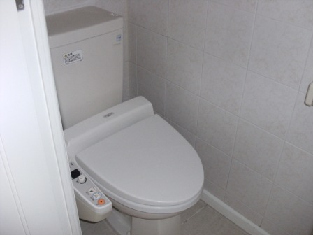 Toilet.  ※ Warm water washing toilet seat