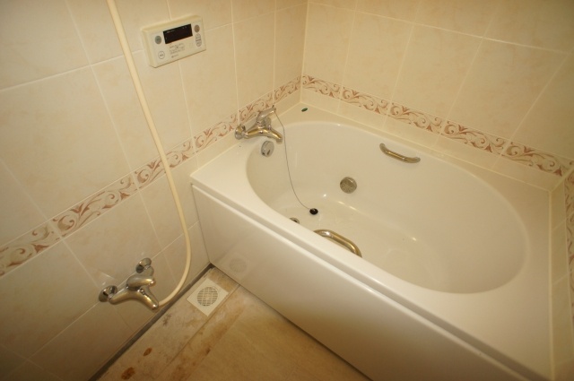 Bath. Bathing bathroom dryer with stylish design