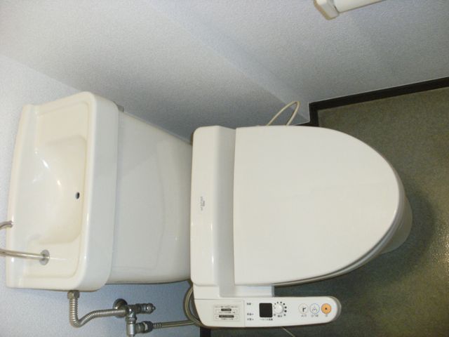 Toilet.  ※ With warm water washing toilet seat