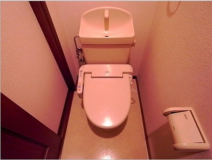 Toilet. With Washlet