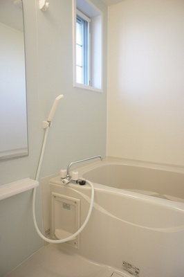 Bath. Ventilation window with bathroom