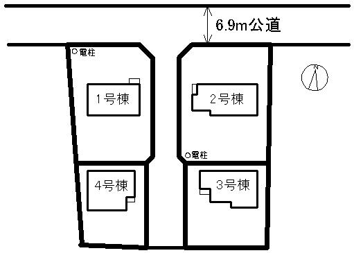 The entire compartment Figure. Livable subdivision All four buildings