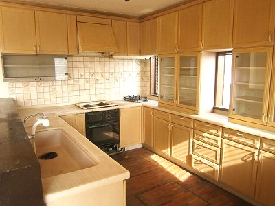 Kitchen. 2F residence: System Kitchen