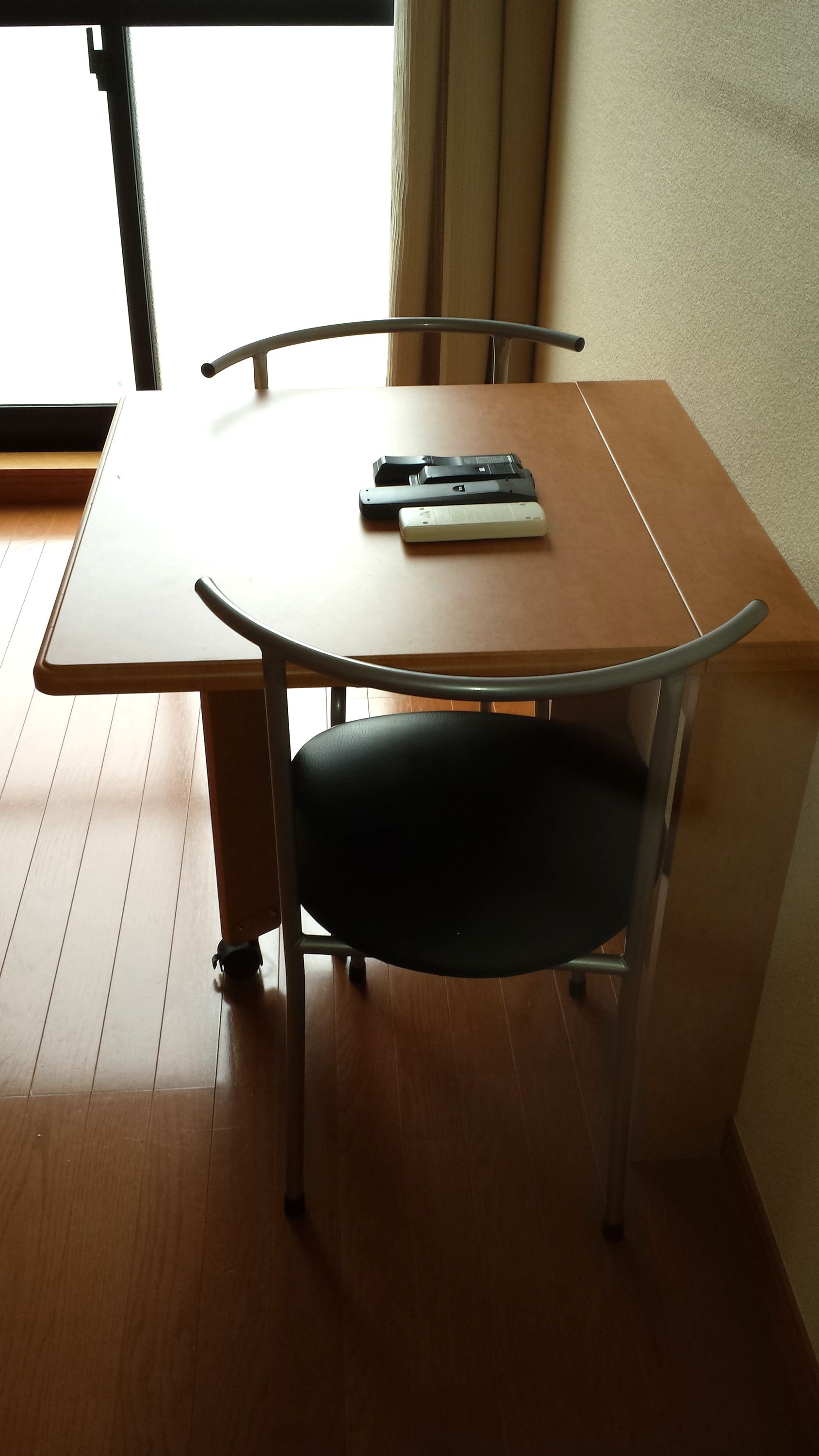 Other. Folding table, chair