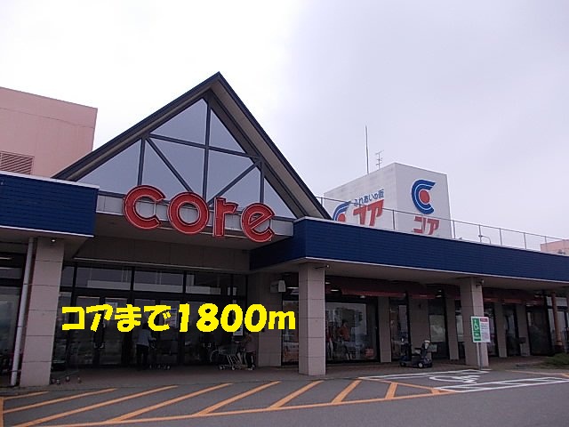 Shopping centre. 1800m to the core (shopping center)