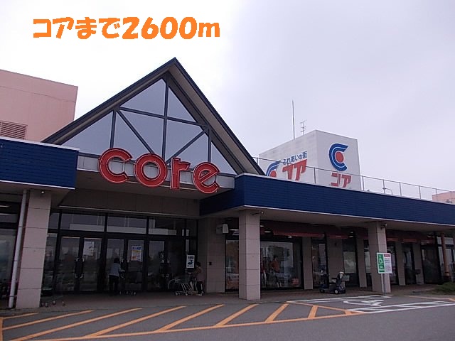 Shopping centre. 2600m to the core (shopping center)