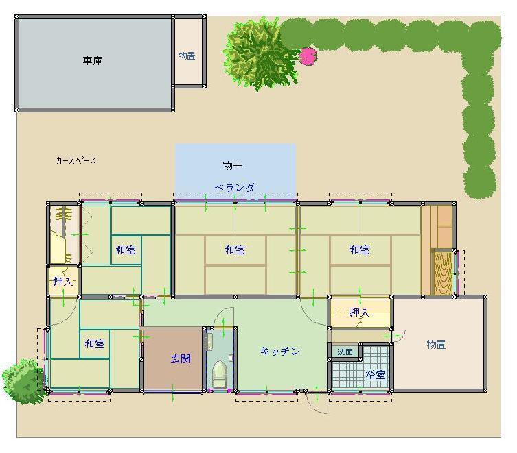 Floor plan. 7 million yen, 4K, Land area 199.71 sq m , Building area 199.71 sq m