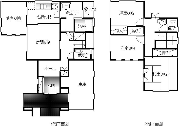 Floor plan. 18 million yen, 3LDK, Land area 242.99 sq m , Building area 129.42 sq m