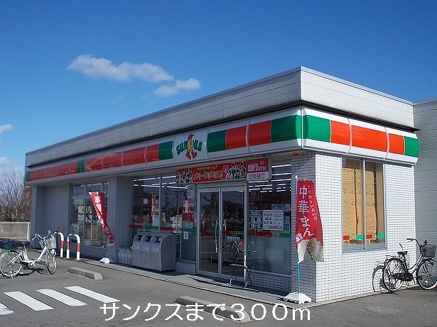 Convenience store. 300m until Thanksgiving (convenience store)