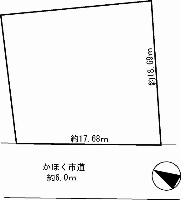 Compartment figure. Land price 5.4 million yen, Land area 330.58 sq m