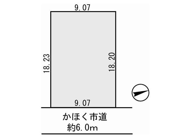 Compartment figure. Land price 2.8 million yen, It is a land area 165.32 sq m New Osaki Hikaritakara in the table. 