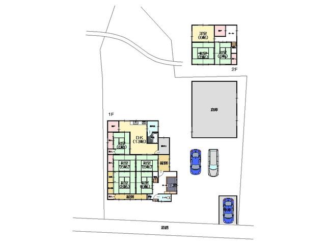 Floor plan. 11.8 million yen, 8DK, Land area 783.06 sq m , Building area 174.24 sq m