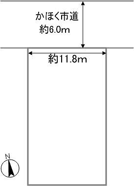 Compartment figure. Land price 9.8 million yen, Land area 277 sq m building condition without