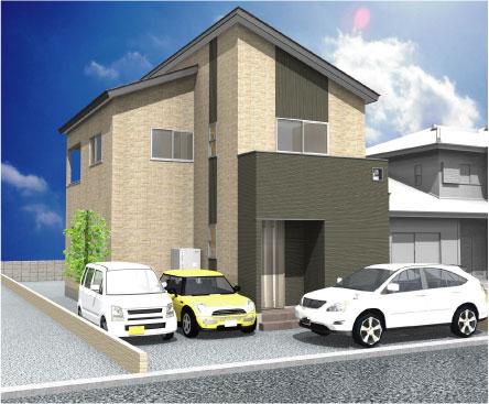 Building plan example (Perth ・ appearance). Building plan example ( Issue land) Building Price      Ten thousand yen, Building area    sq m