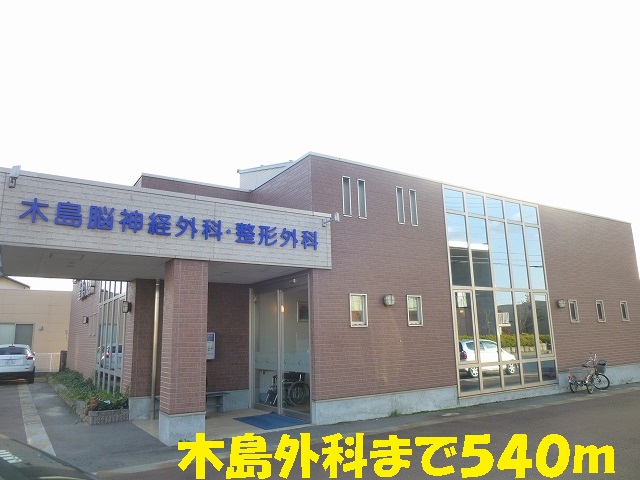 Hospital. Kijima to surgery (hospital) 540m