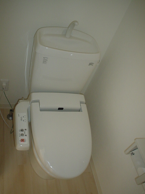 Toilet. Washlet is.