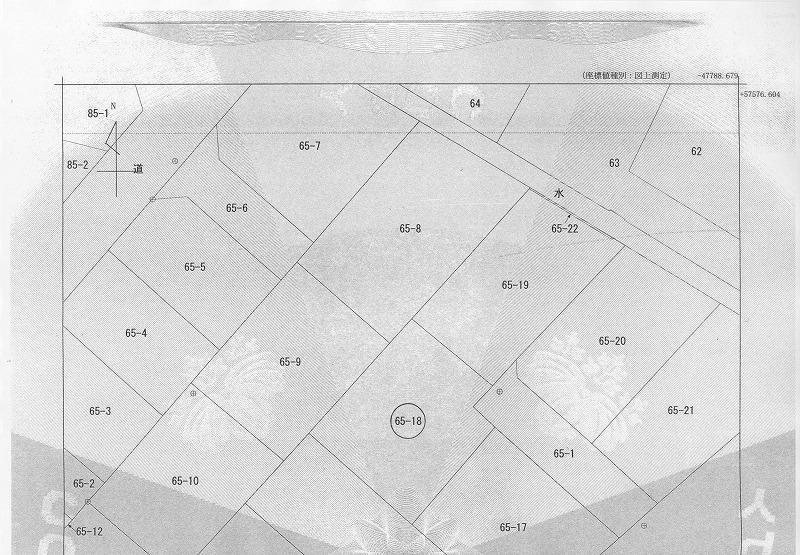 Compartment figure. Land price 7.9 million yen, Land area 175.17 sq m