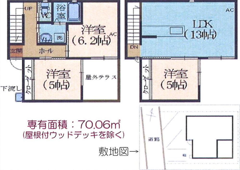 Floor plan. 14.8 million yen, 3LDK, Land area 93.31 sq m , Building area 70.02 sq m