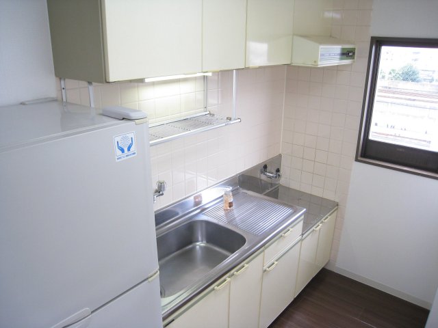 Kitchen. Refrigerator and removed when not needed.