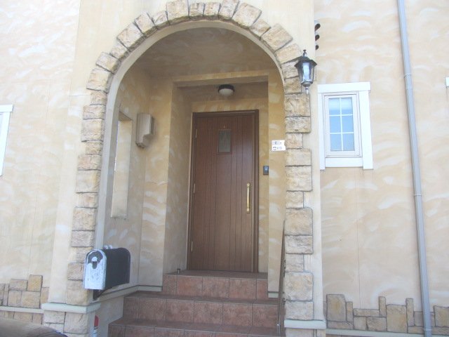 Entrance. Entrance porch