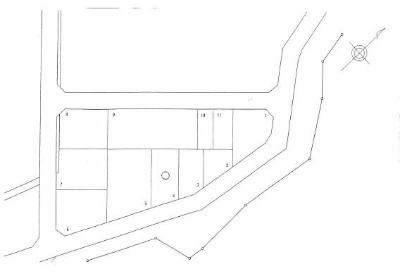 Compartment figure. Land price 12,608,000 yen, Land area 198 sq m