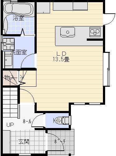 Floor plan. 18,950,000 yen, 3LDK, Land area 86.06 sq m , Building area 79.59 sq m 1 floor