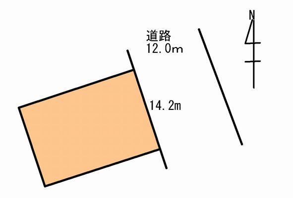 Compartment figure. Land price 20,760,000 yen, Land area 286 sq m