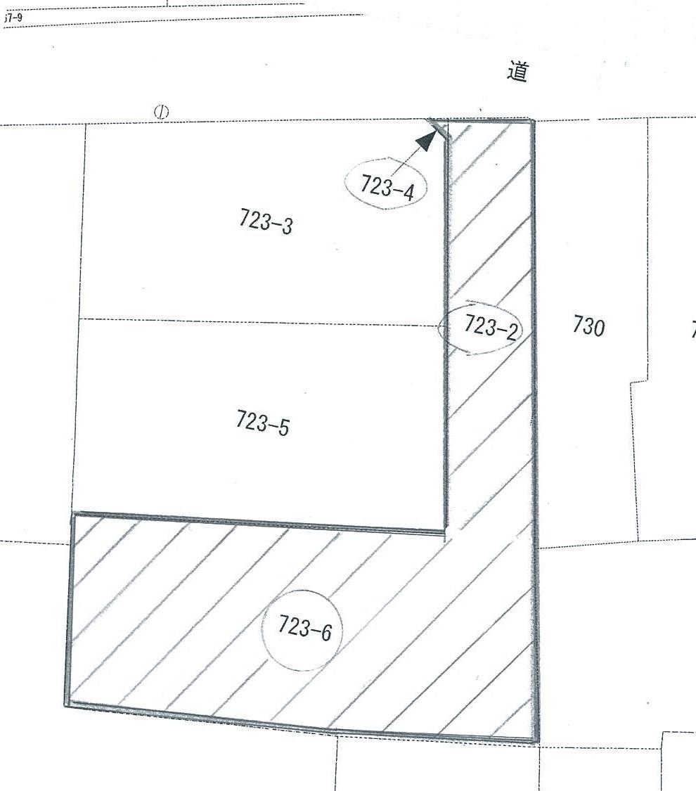 Compartment figure. Land price 5.55 million yen, Land area 193.31 sq m public view