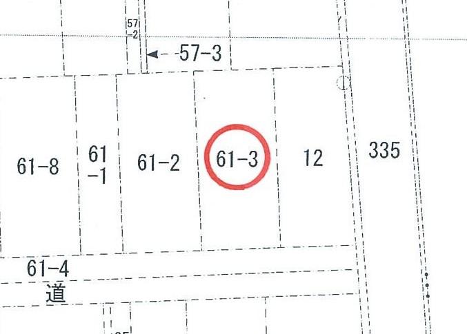 Compartment figure. Land price 6.7 million yen, Land area 119.05 sq m public view